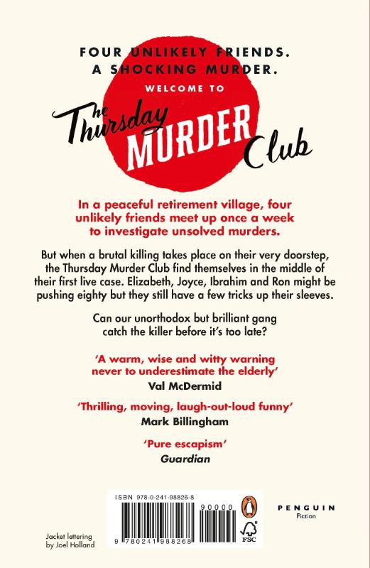 the thursday murder club achterkant